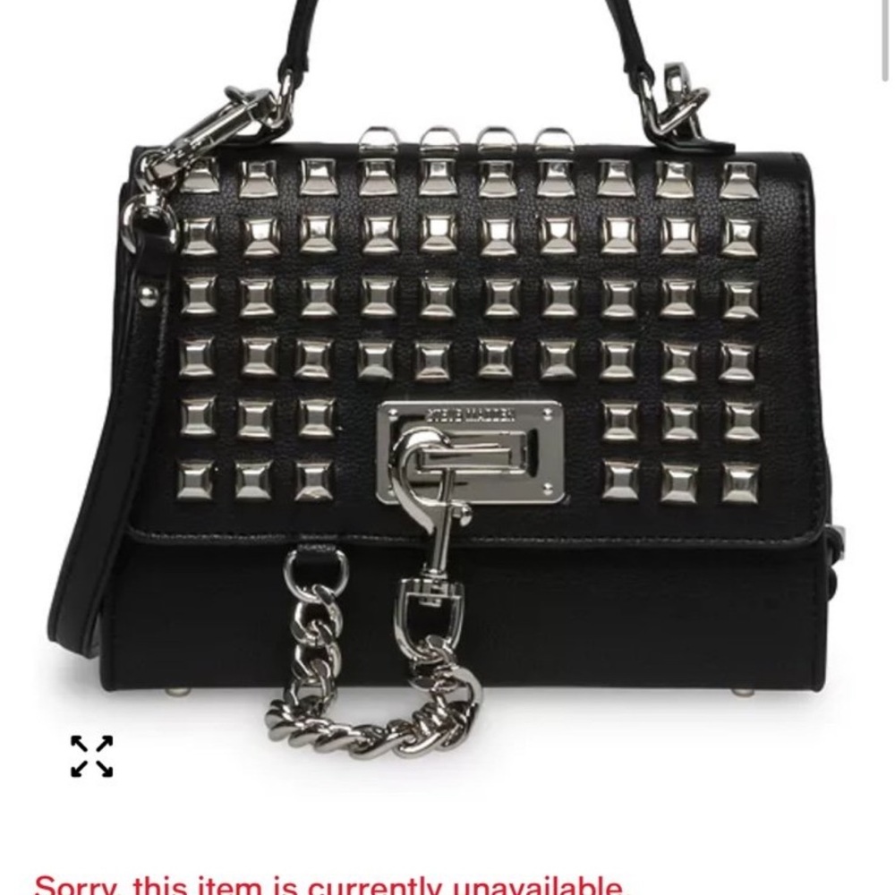 Steve Madden Bduo Chain Lock Crossbody Bag